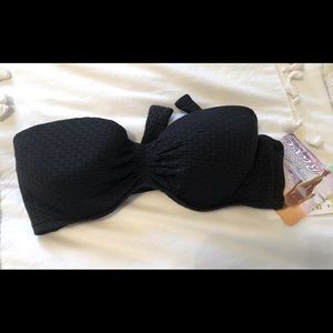 New Coco Rave Black Swim Top